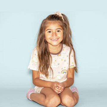 Two-Piece PJ Set Shorts Set