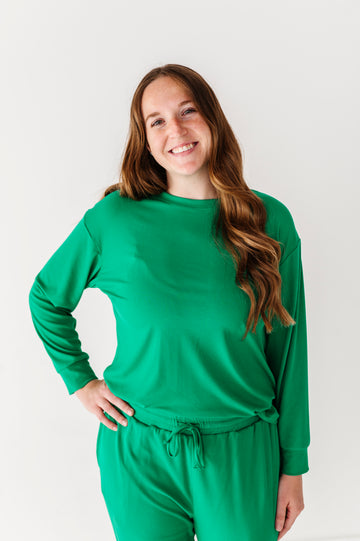 Women’s Bamboo Ribbed Pajama Set