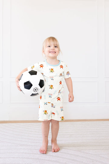 Bamboo Ribbed PJ Shorts Set