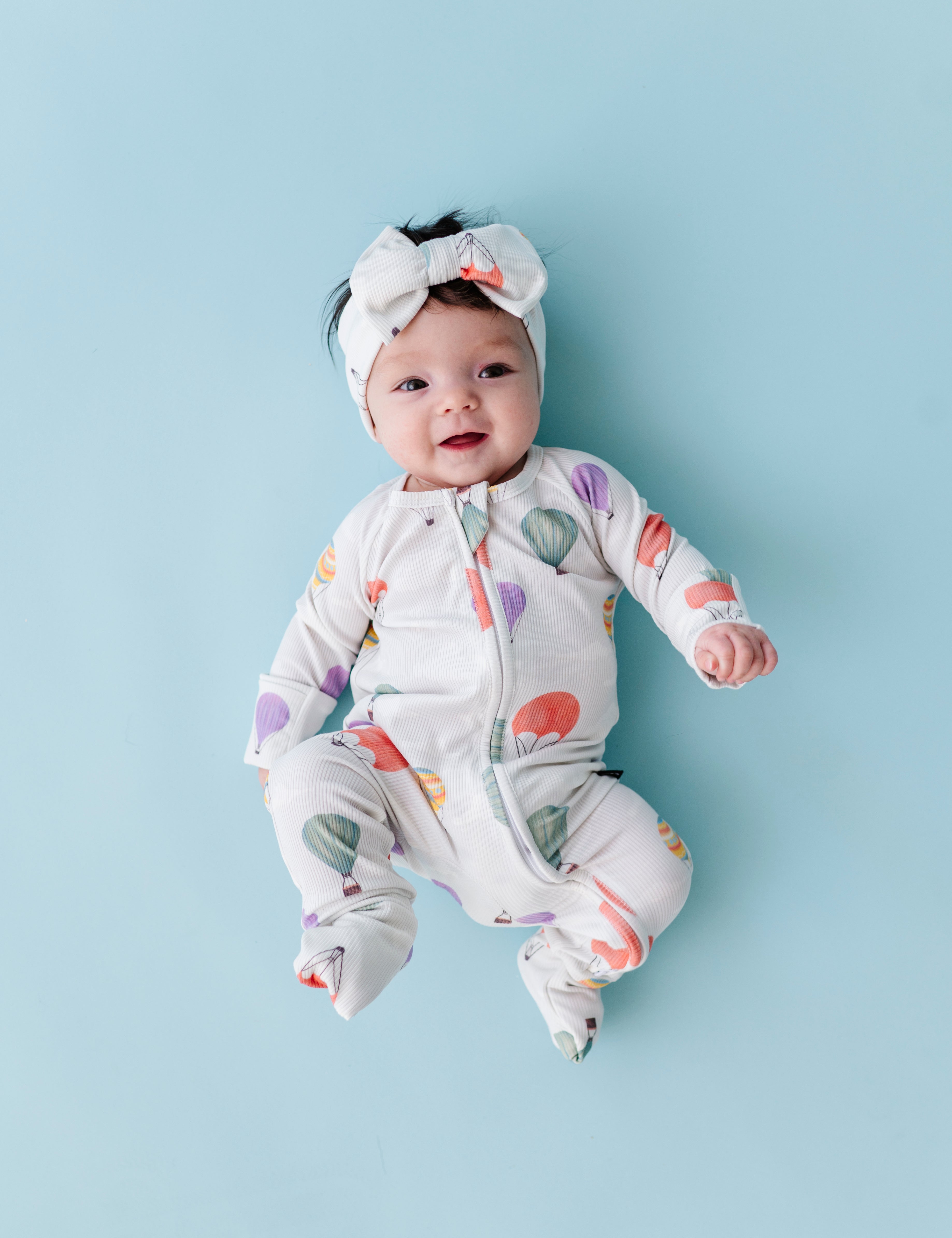 Zipped Romper (with Hat)