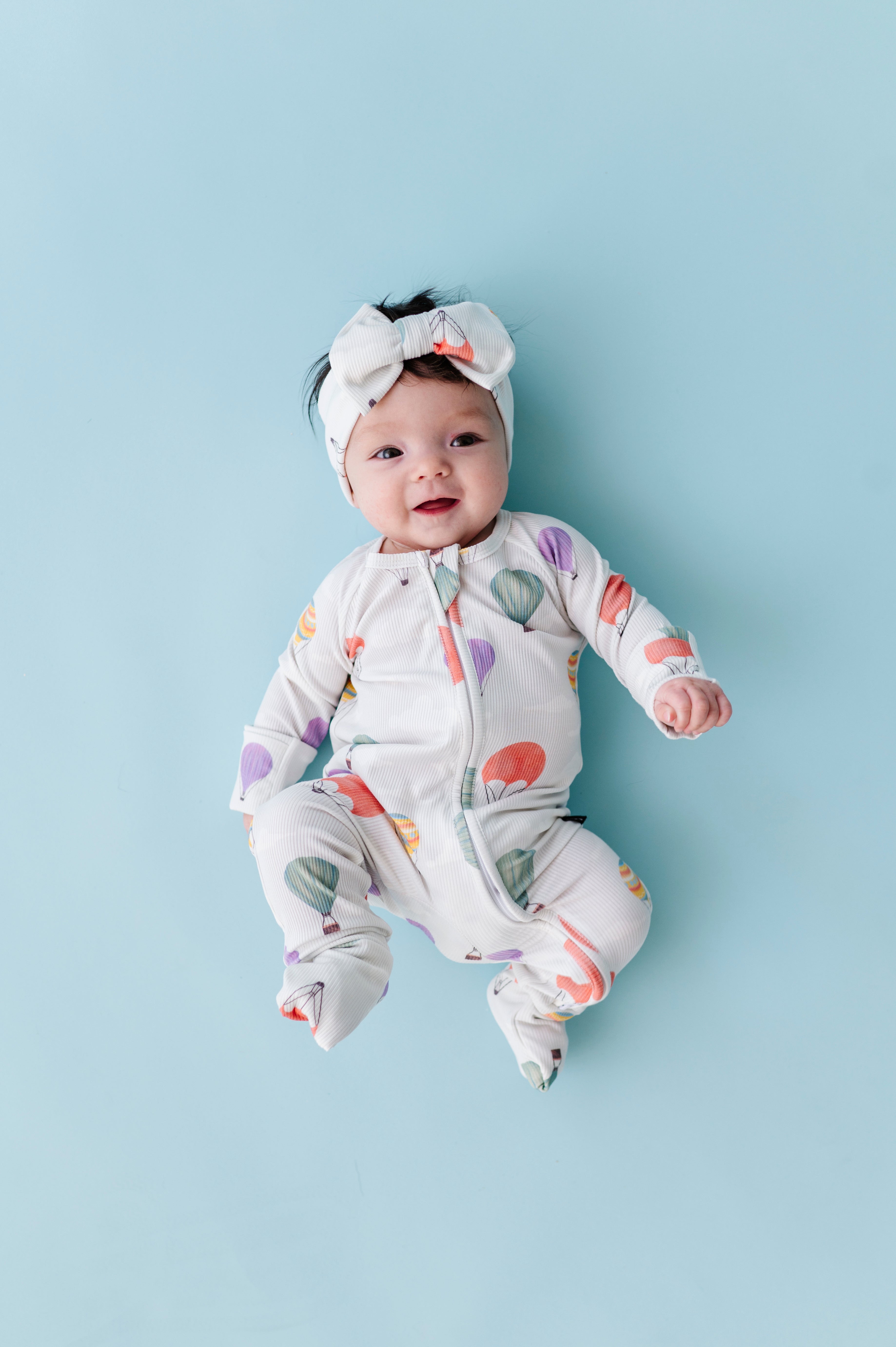 Zipped Romper (with Hat)