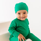 2-Piece Bamboo Ribbed PJ Set with Hat