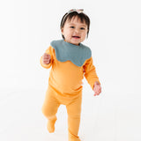 Soft Muslin Bibs – 100% Organic Cotton | Pink and Opal