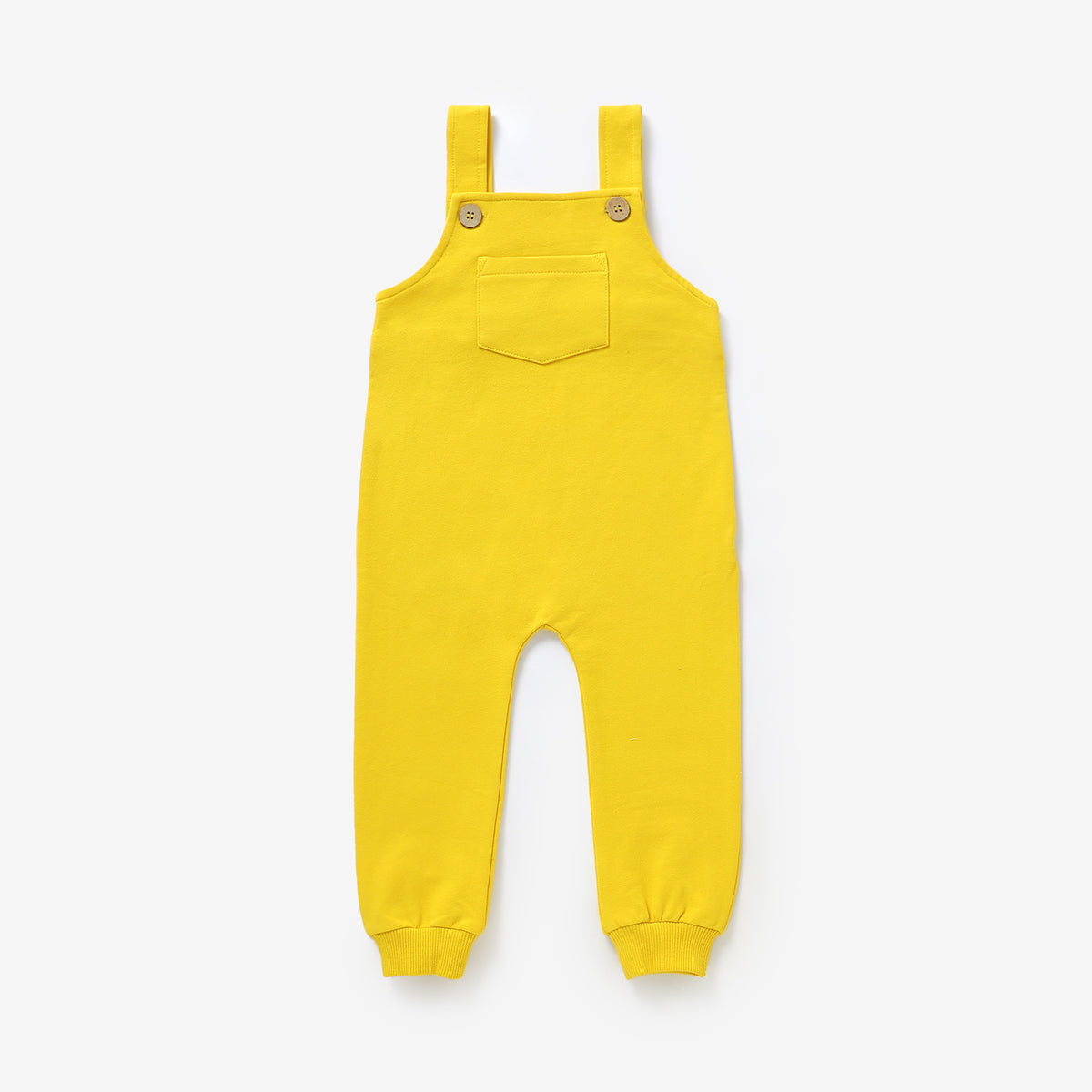 Hugs & Giggles organic cotton French terry overalls for kids