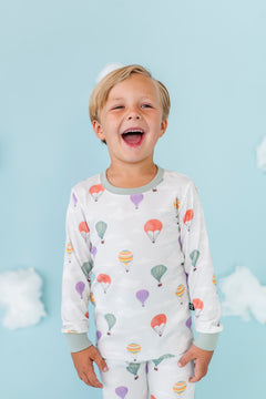 Bamboo Ribbed PJ Pants Set