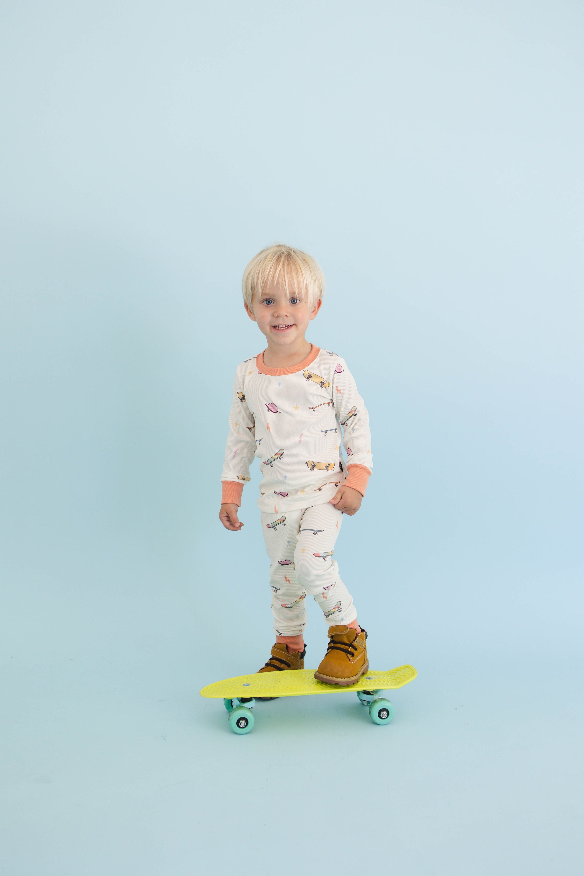 Bamboo Ribbed PJ Pants Set