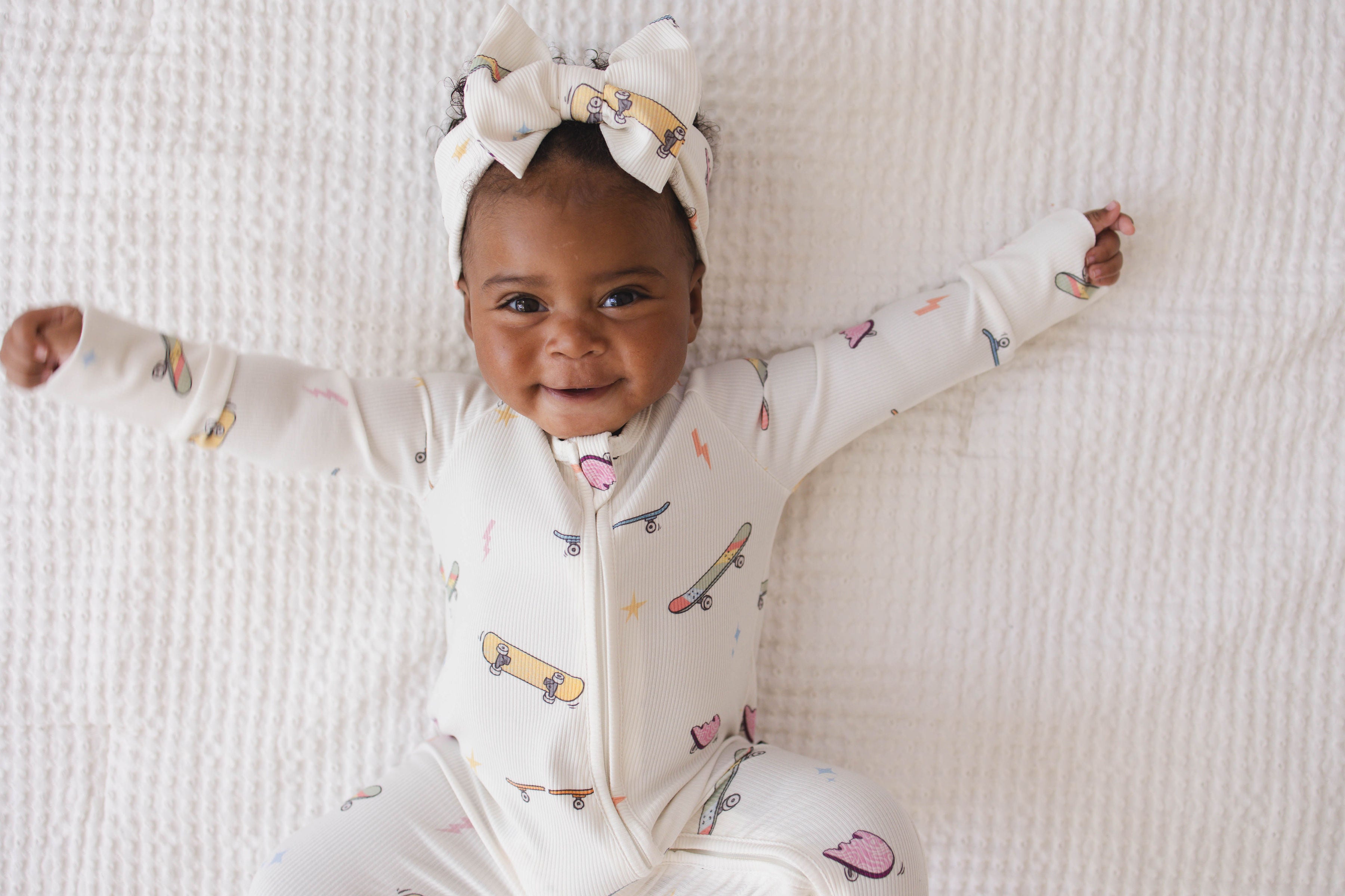 Zipped Romper (with Hat)