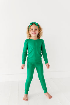 Bamboo Ribbed PJ Pants Set