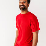 Men's Bamboo Ribbed Pajama Shirt