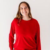 Women’s Bamboo Ribbed Pajama Set