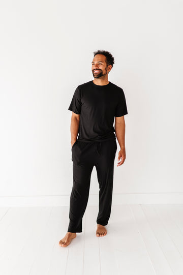 Men’s Bamboo Ribbed Pajama Set