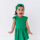 Flutter Twirl Dress with Built-In Bodysuit