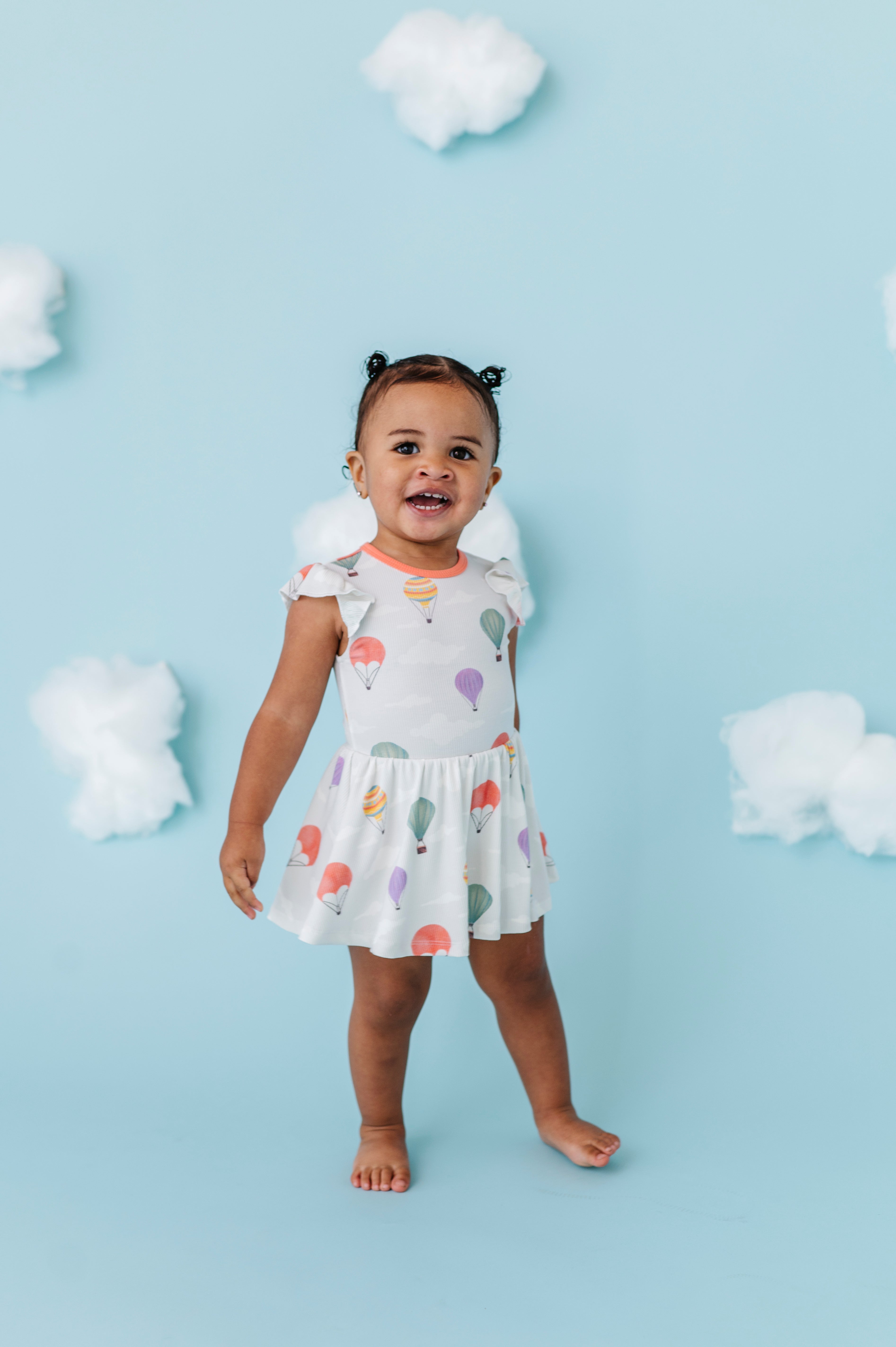 Flutter Twirl Dress with Built-In Bodysuit