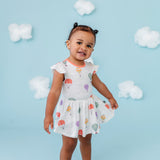 Flutter Twirl Dress with Built-In Bodysuit