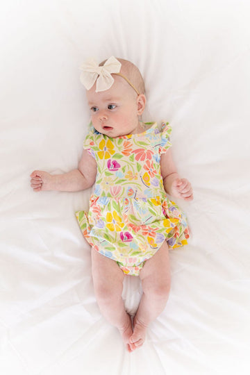 Flutter Twirl Dress with Built-In Bodysuit