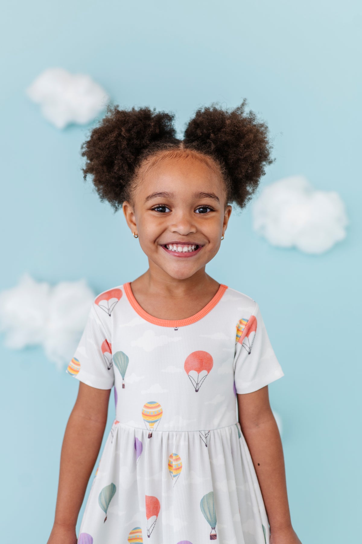 Hugs & Giggles bamboo flutter twirl dress for girls