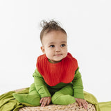 Soft Muslin Bibs – 100% Organic Cotton | Terracota and Opal