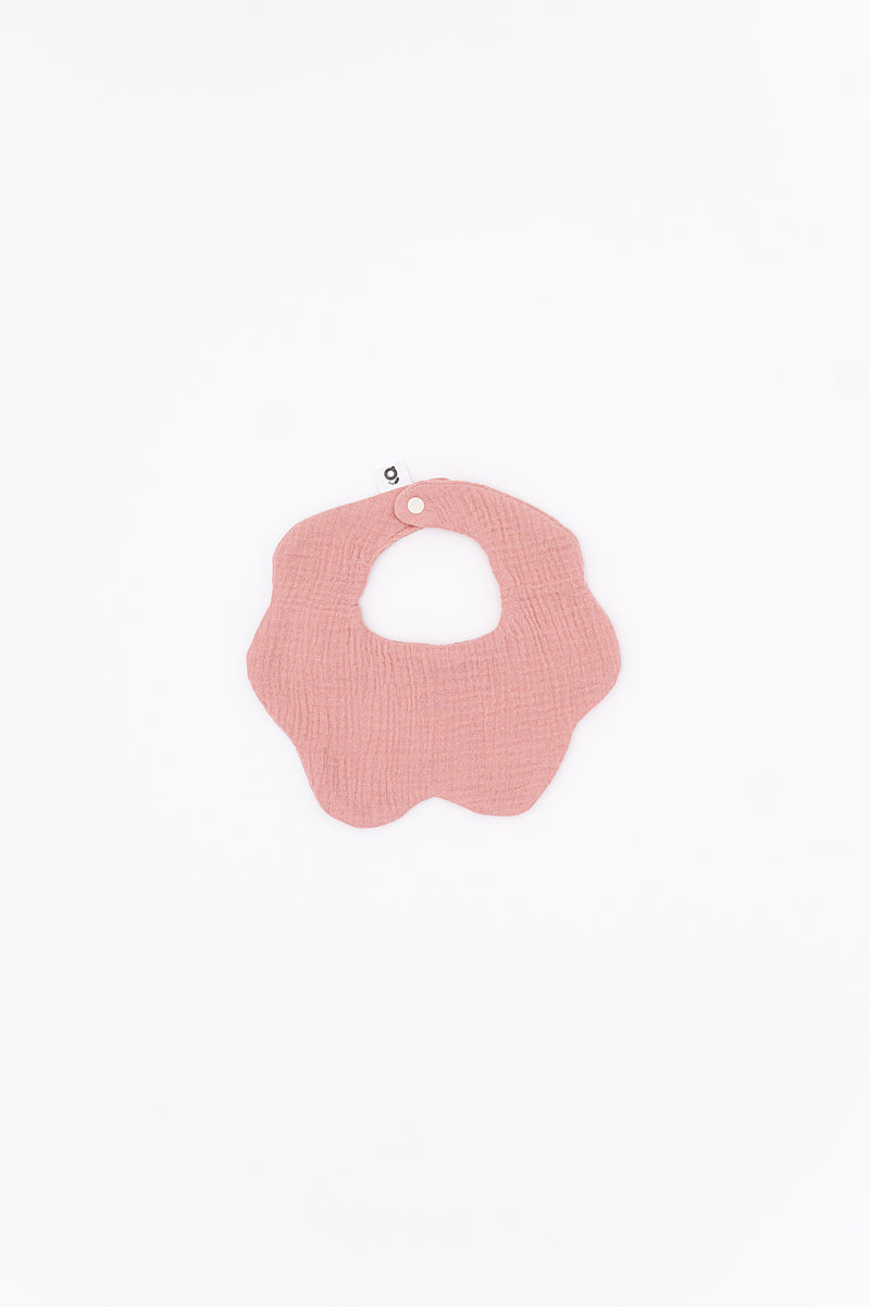 Hugs & Giggles organic cotton muslin baby bibs, set of 2