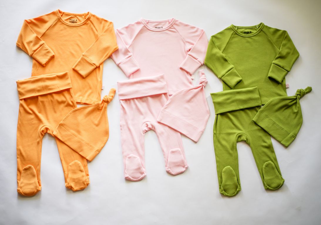 2 Pc Romper Set with Hat