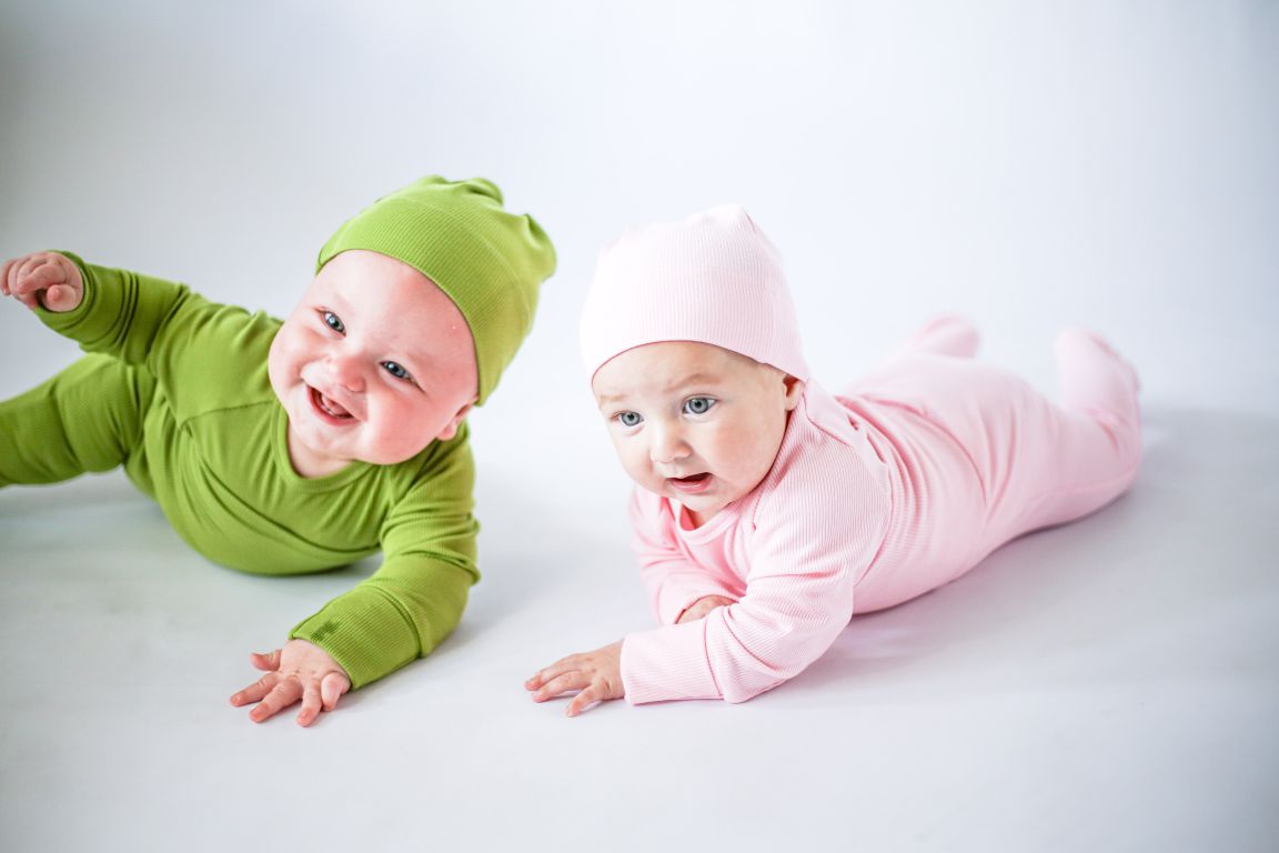 2 Pc Romper Set with Hat