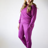 Women’s Bamboo Ribbed Pajama Set