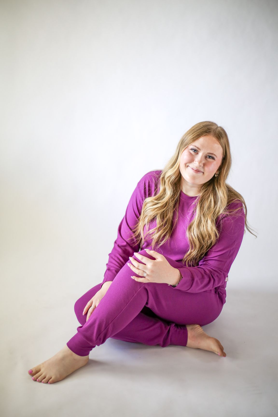 Women's PJ Set - Ribbed