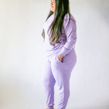 Women’s Bamboo Ribbed Pajama Set