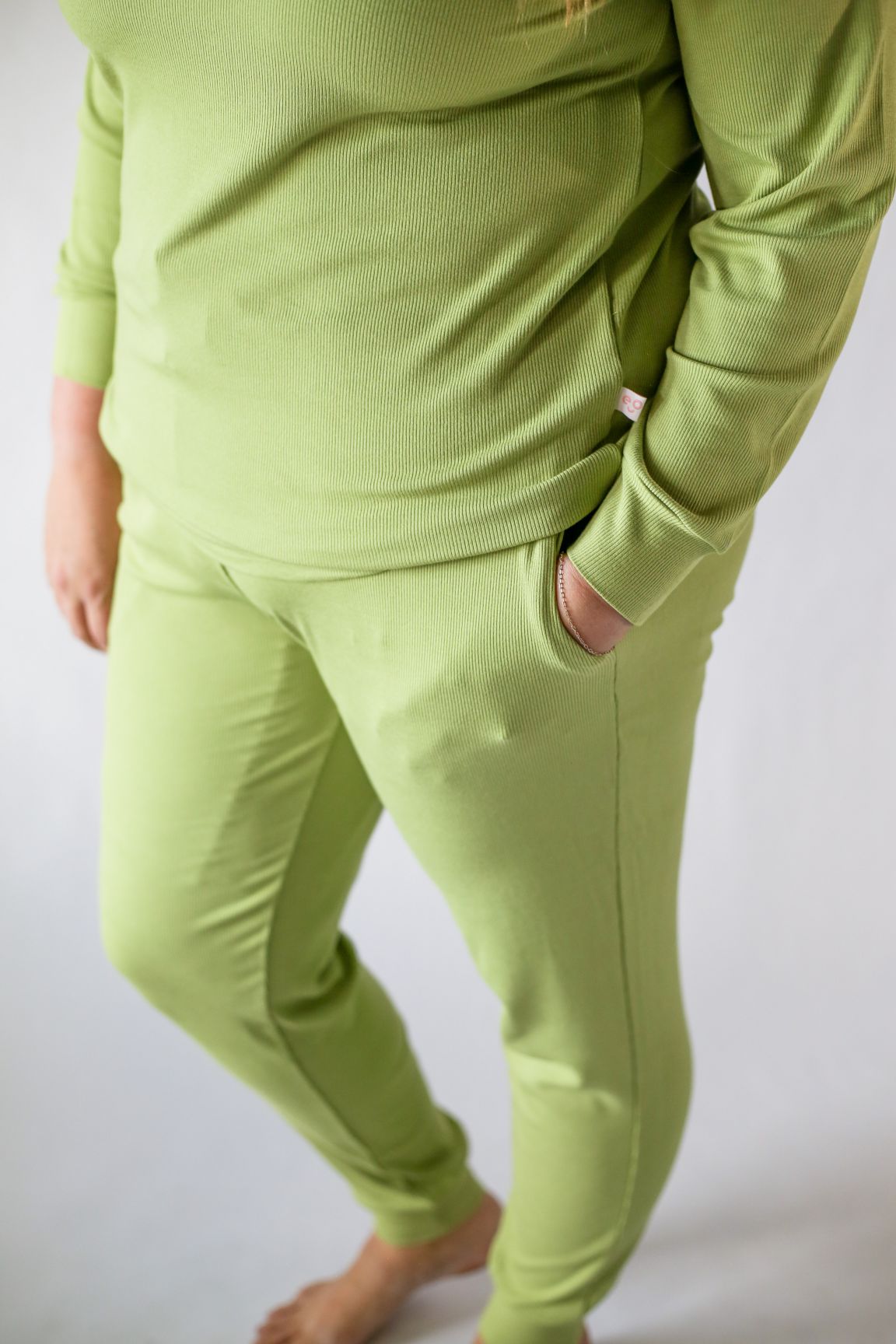 Women's PJ Set - Ribbed