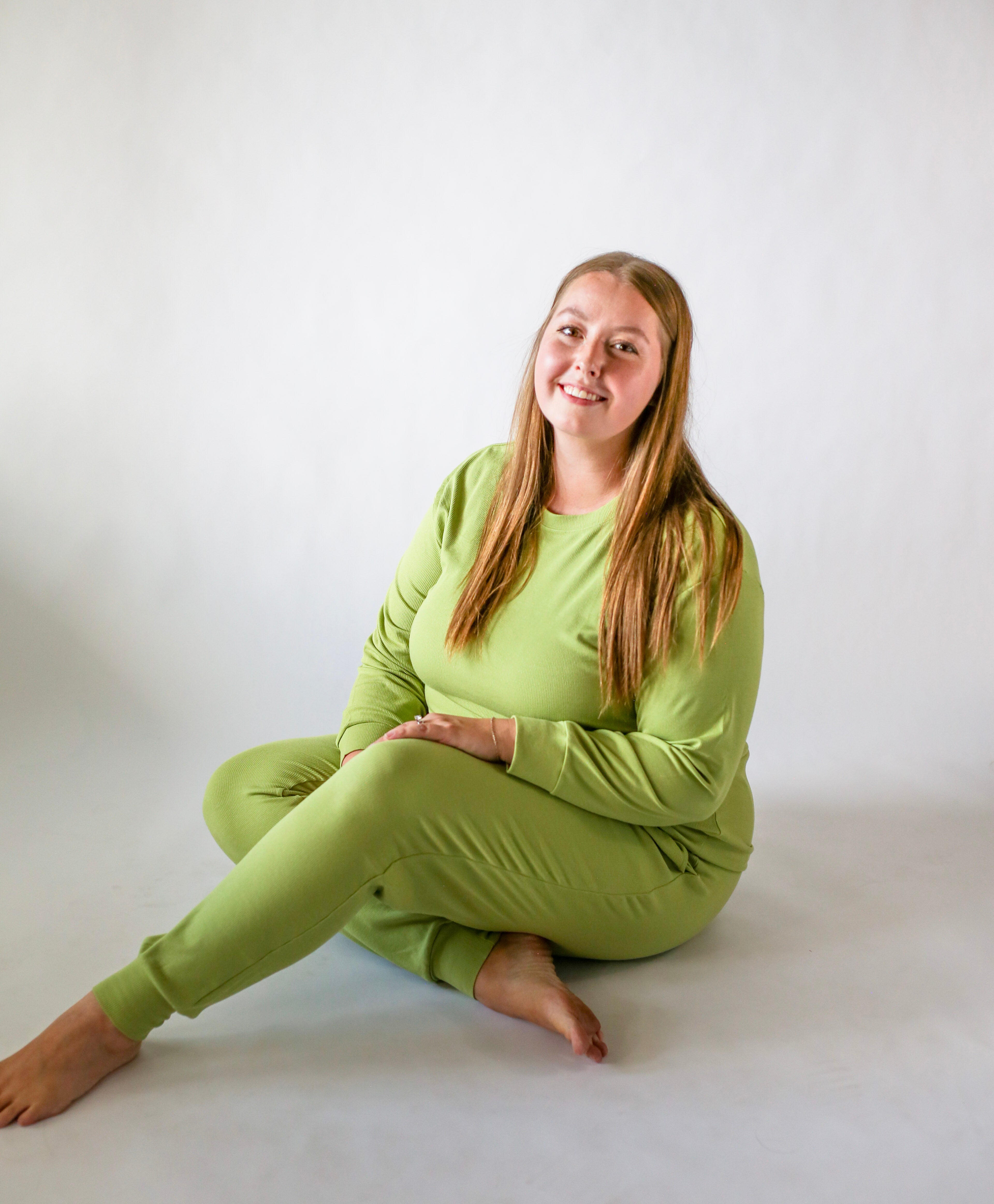 Women’s Bamboo Ribbed Pajama Set