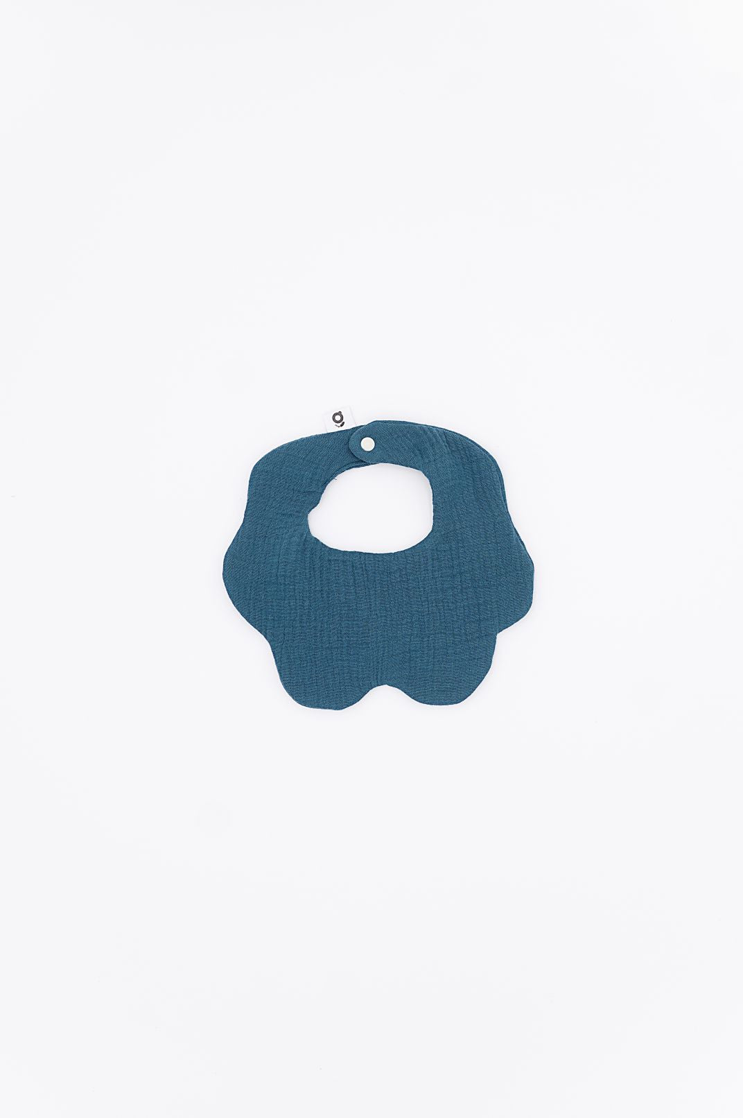 Soft Muslin Bibs – 100% Organic Cotton | Blue and Opal