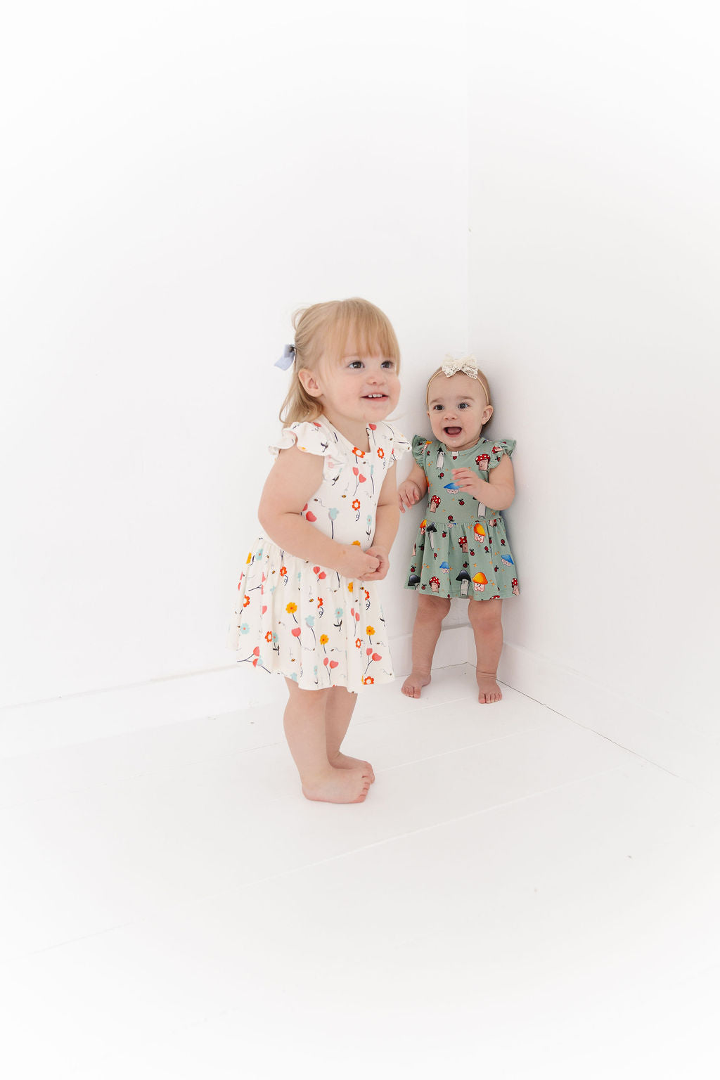 Flutter Twirl Dress with Bodysuit