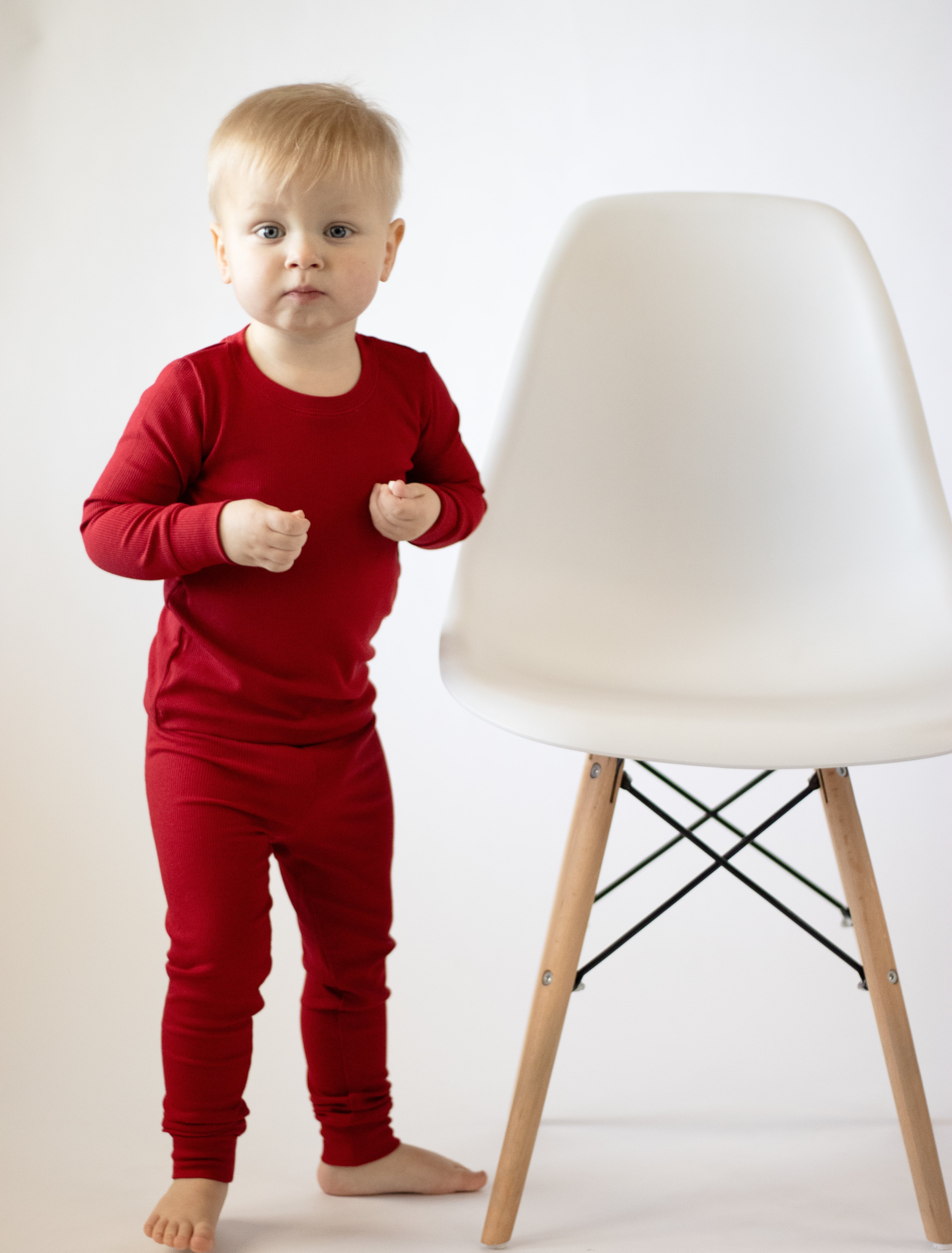 Ribbed PJ pants set