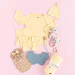Buttercup gift set flat lay
