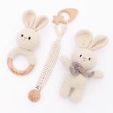 Crochet Baby Snuggle Gift Set – Bunny