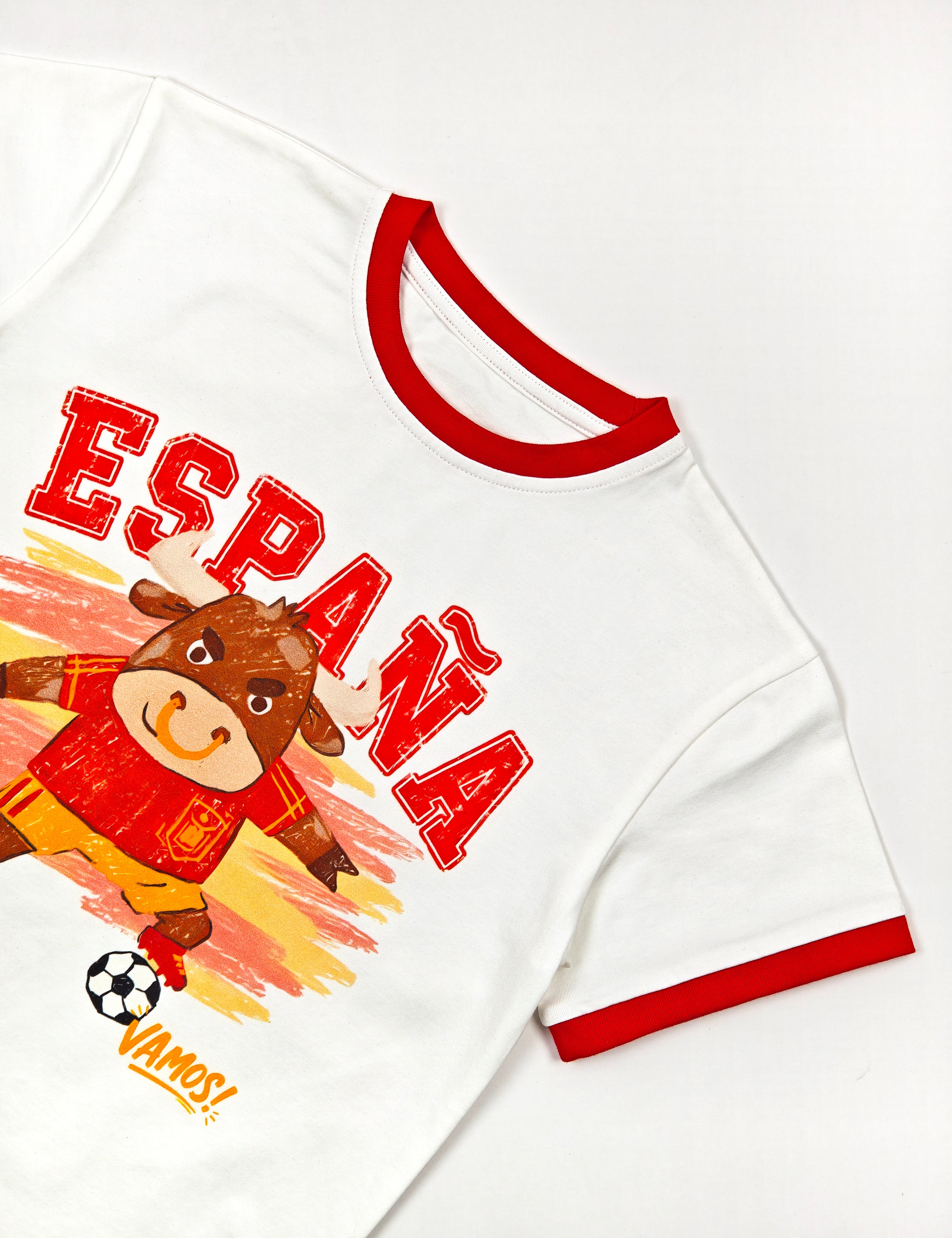España Zoo Champions soccer tee - print detail